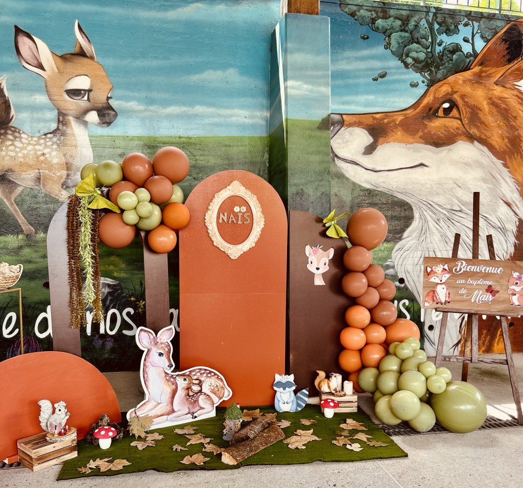 decoration sur le theme de bambi