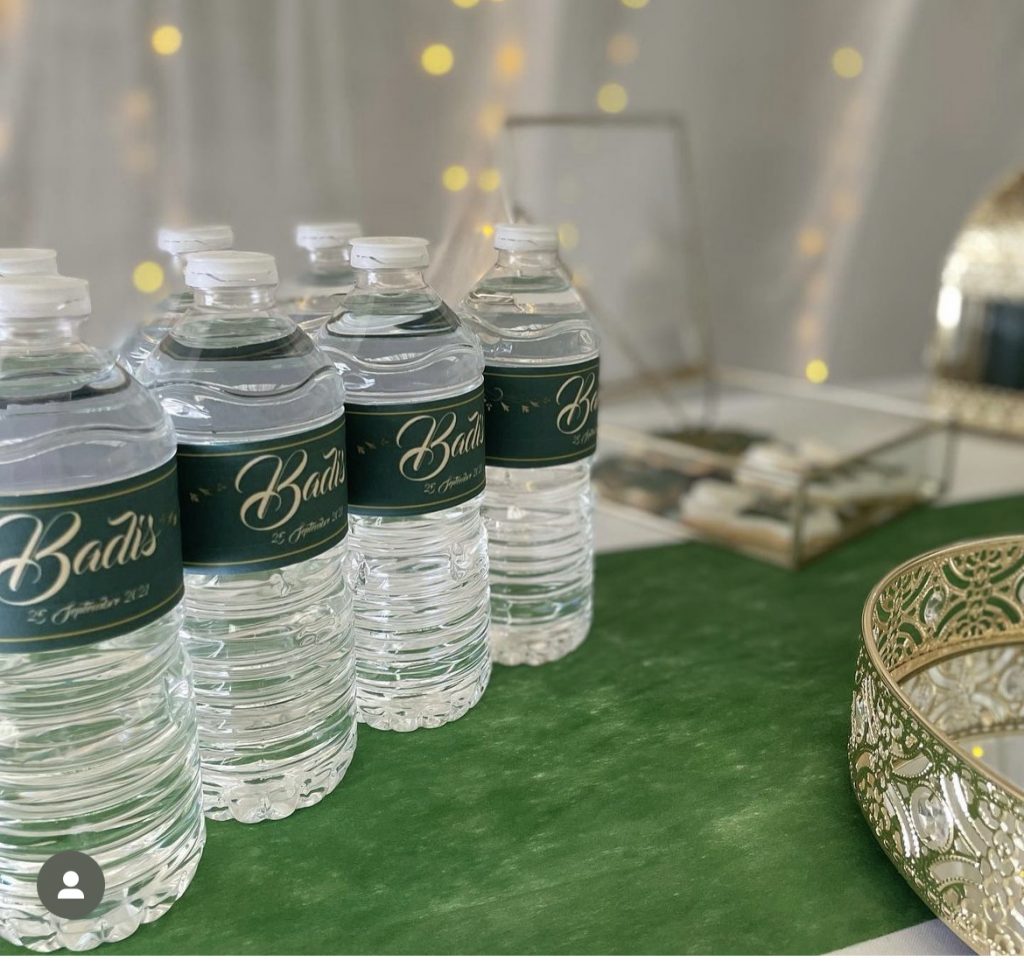 bouteille d eau customiser